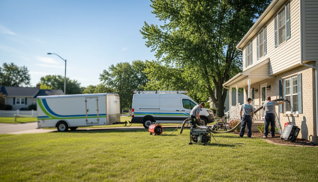 Flooded Basement Restoration And Cleanup With Repair in Severy, KS near me